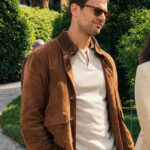 Theo James Suede Jacket