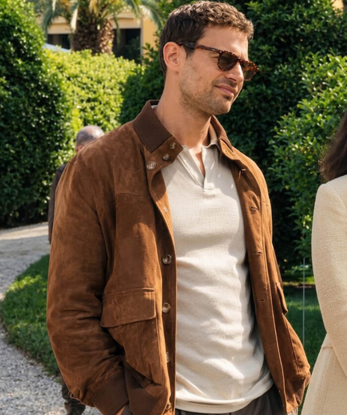 Theo James Suede Jacket