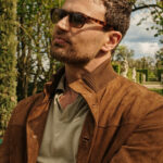 Theo James Suede Jacket