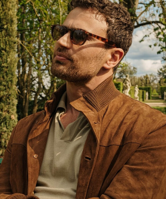 Theo James Suede Jacket