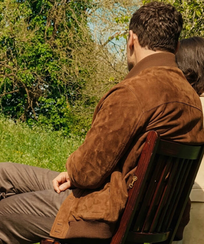 Theo James Suede Jacket