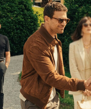 Theo James Suede Jacket