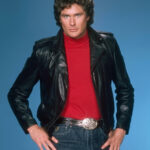 David Hasselhoff Leather Jacket
