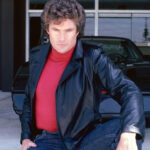 David Hasselhoff Leather Jacket